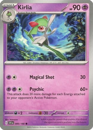 Kirlia 085/198 - SV01 Scarlet & Violet Base Set Reverse Holofoil