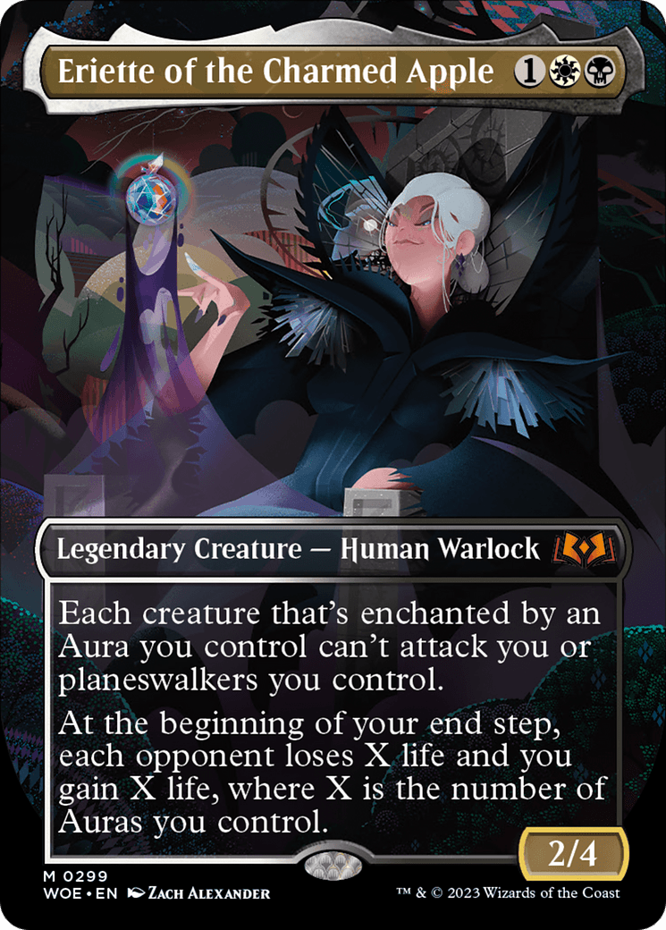 Eriette of the Charmed Apple (Borderless Alternate Art) [Wilds of Eldraine] Foil