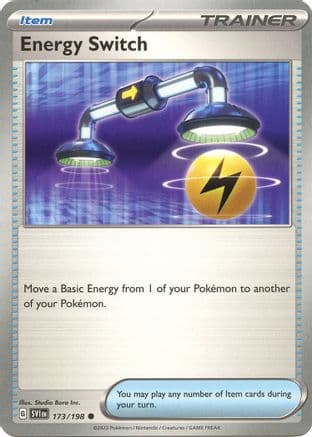 Energy Switch 173- SV01 Scarlet & Violet Base Set Reverse Holofoil