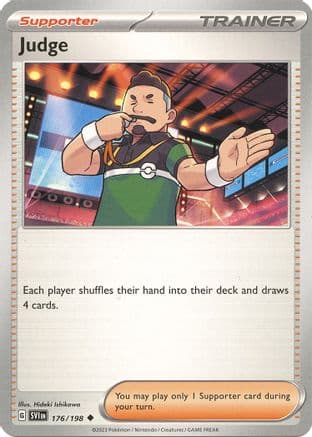 Judge 176- SV01 Scarlet & Violet Base Set Reverse Holofoil