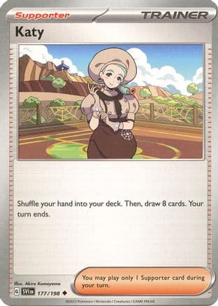 Katy 177/198 - SV01 Scarlet & Violet Base Set Reverse Holofoil