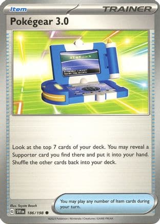 Pokegear .0 186- SV01 Scarlet & Violet Base Set Reverse Holofoil