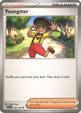 Youngster 198- SV01 Scarlet & Violet Base Set Reverse Holofoil