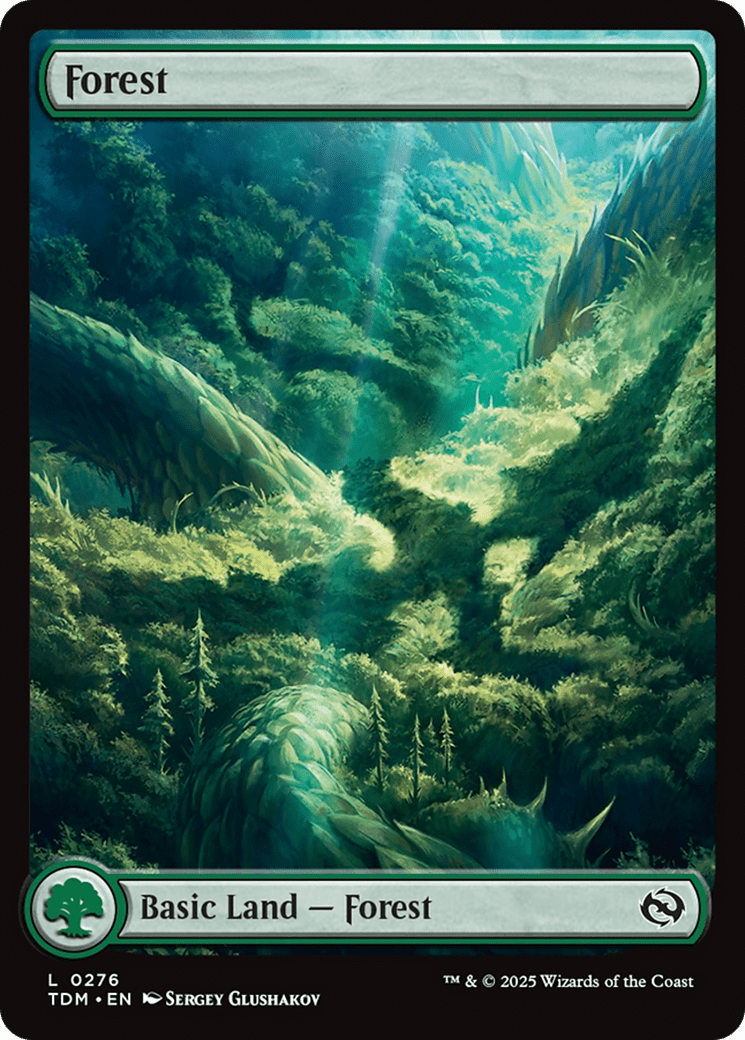 Forest (0276) (276) [Tarkir: Dragonstorm]