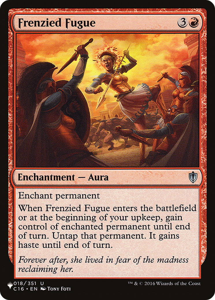 Frenzied Fugue |  (C16-18) [The List]