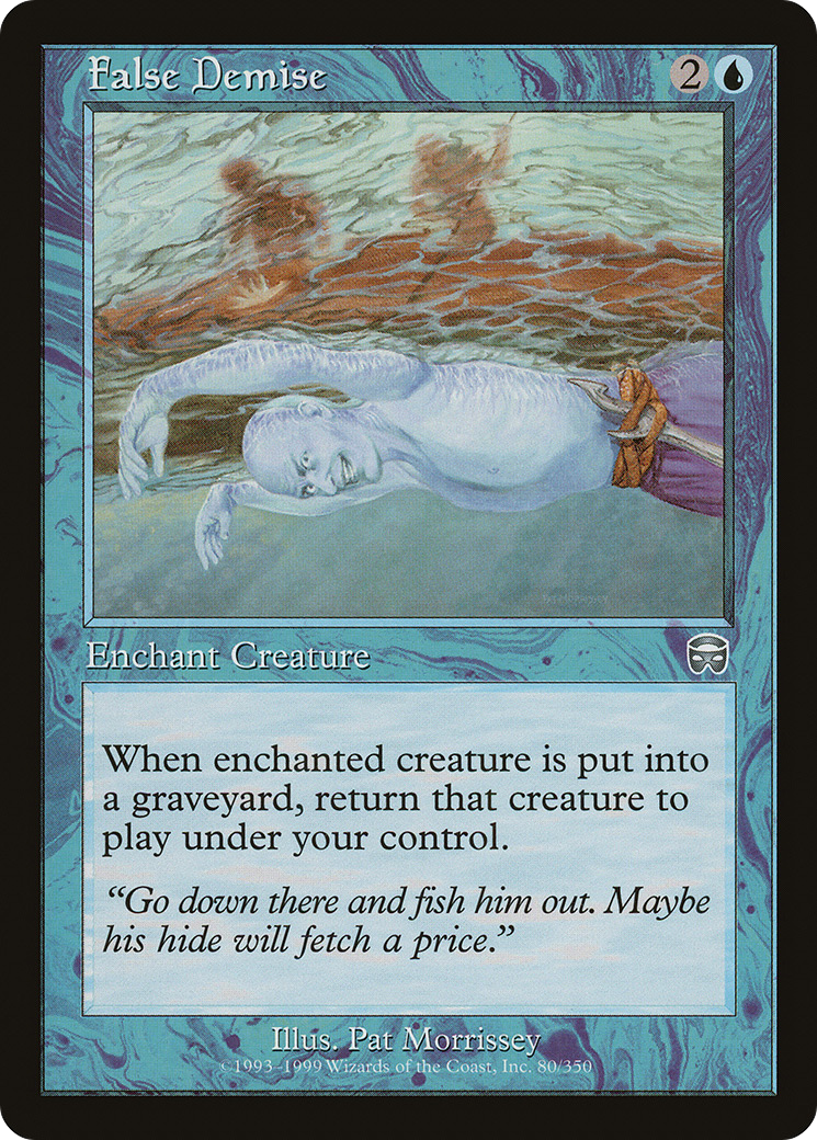 False Demise [Mercadian Masques] Foil