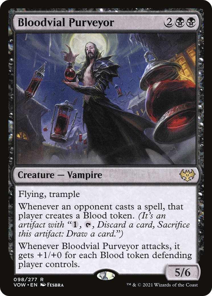 Bloodvial Purveyor [Innistrad: Crimson Vow] Foil