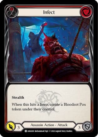 Infect (Red) (ARA008) - Blitz Deck: Outsiders - Arakni