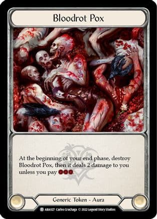 Bloodrot Pox (ARA027) - Blitz Deck: Outsiders - Arakni