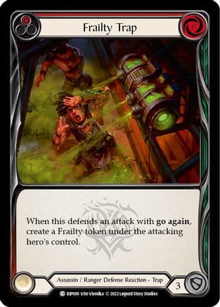 Frailty Trap (Red) (RIP009) - Blitz Deck: Outsiders - Riptide