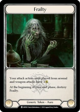 Frailty (RIP029) - Blitz Deck: Outsiders - Riptide