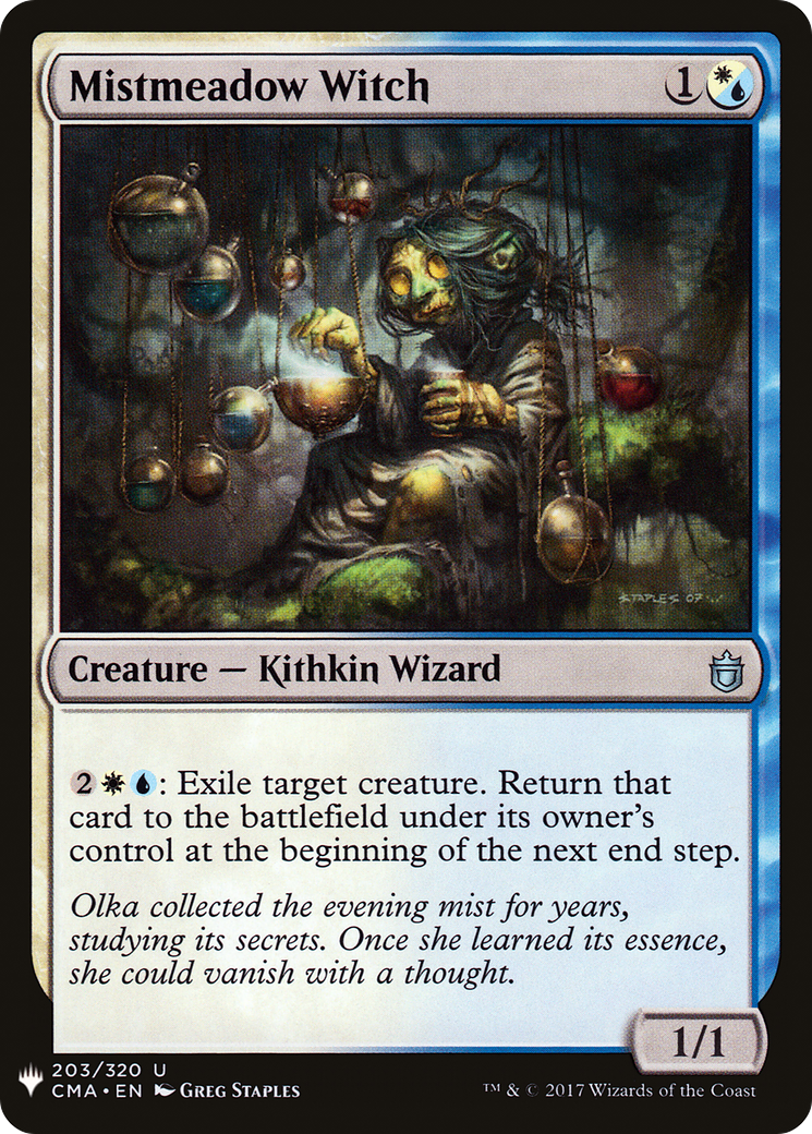 Mistmeadow Witch |  (CMA-203) [The List]