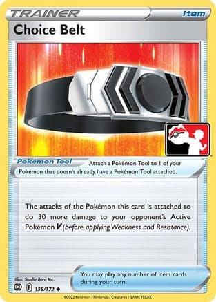 Choice Belt 135- Prize Pack Series Cards Holofoil