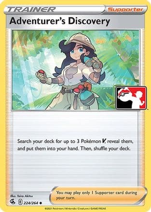Adventurer's Discovery 224- Prize Pack Series Cards