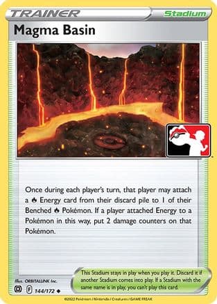 Magma Basin 144- Prize Pack Series Cards