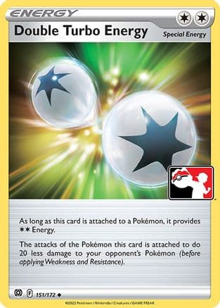 Double Turbo Energy 151/172 - Prize Pack Series Cards Holofoil