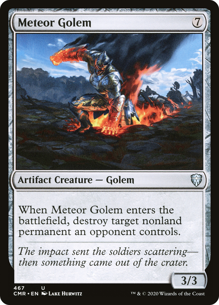 Meteor Golem (467) [Commander Legends]