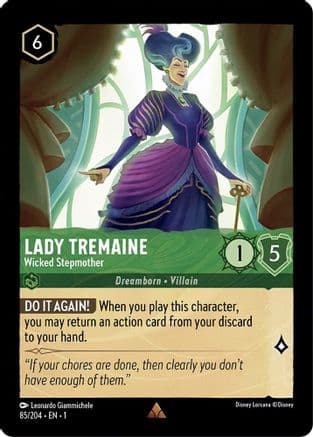 Lady Tremaine - Wicked Stepmother (85/204) [The First Chapter] Cold Foil