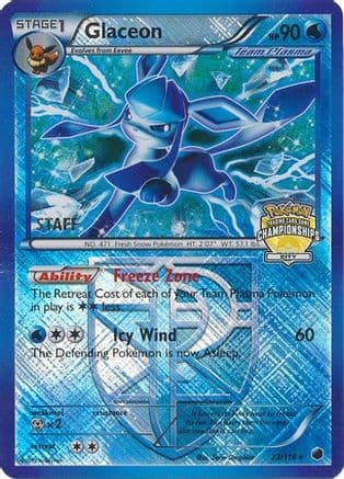 Glaceon (City Championships) [Staff] 23/116 - League & Championship Cards Holofoil