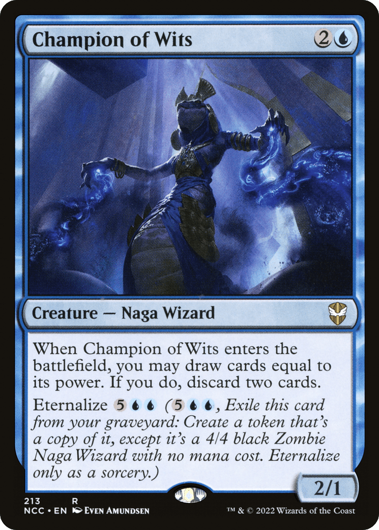 Champion of Wits [Streets of New Capenna Commander]