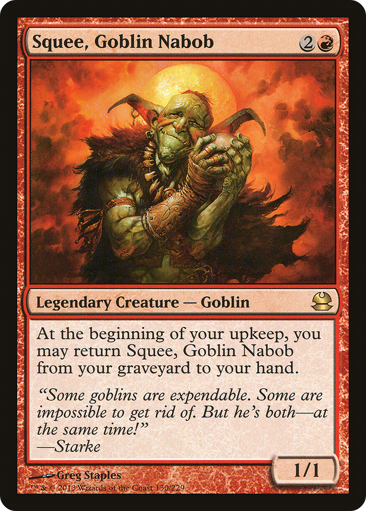 Squee, Goblin Nabob [Modern Masters] Foil