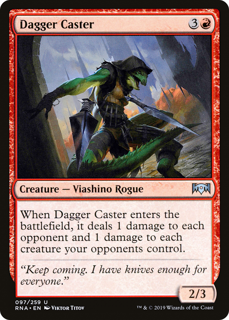 Dagger Caster [Ravnica Allegiance] Foil