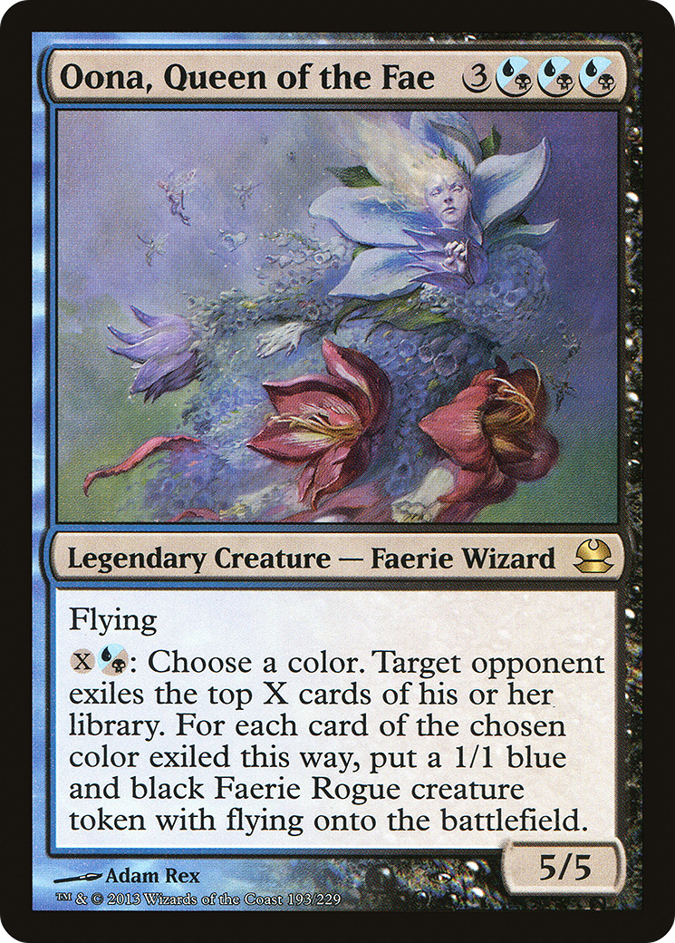 Oona, Queen of the Fae [Modern Masters] Foil