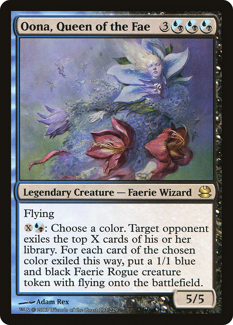 Oona, Queen of the Fae [Modern Masters] Foil