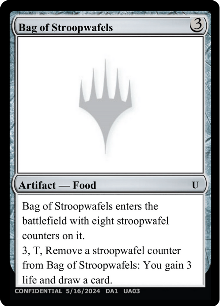 Bag of Stroopwafels (DA1-UA03A) - Unknown Event
