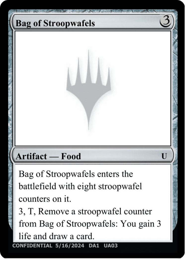 Bag of Stroopwafels (DA1-UA03A) - Unknown Event