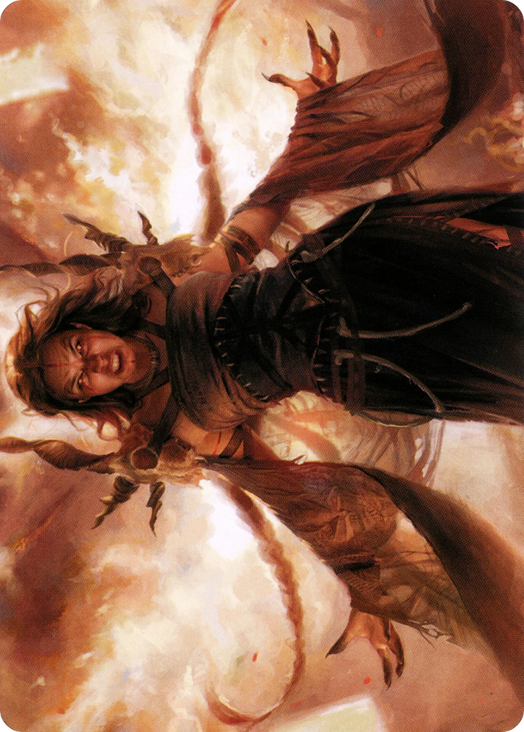 Dragon's Rage Channeler // Dragon's Rage Channeler (AMH2-035) - Modern Horizons 2 Art Series (Borderless) Foil