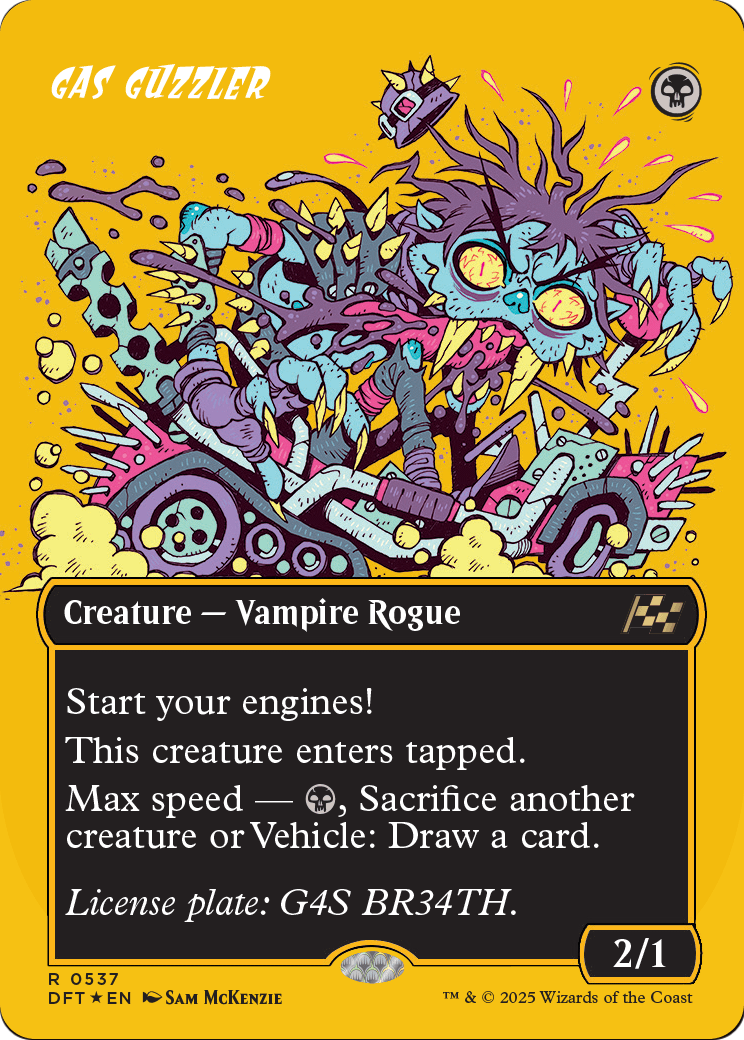 Gas Guzzler |  Foil (537) [Aetherdrift]
