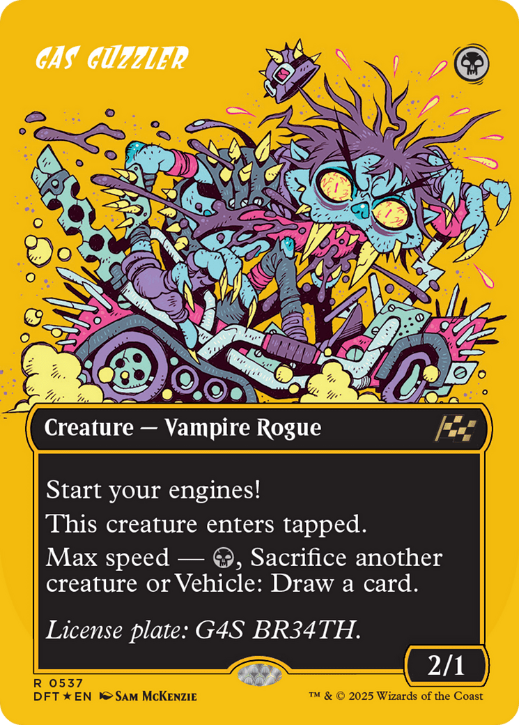 Gas Guzzler |  Foil (537) [Aetherdrift]