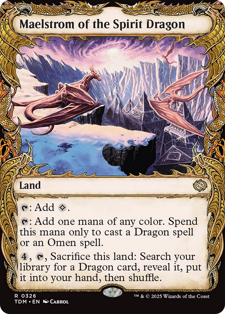 Maelstrom of the Spirit Dragon (Showcase) (326) [Tarkir: Dragonstorm]