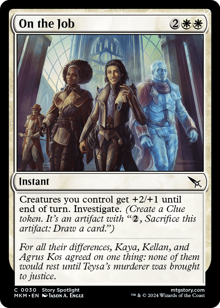 On the Job [Murders at Karlov Manor] Foil