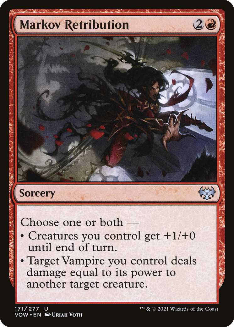 Markov Retribution [Innistrad: Crimson Vow] Foil