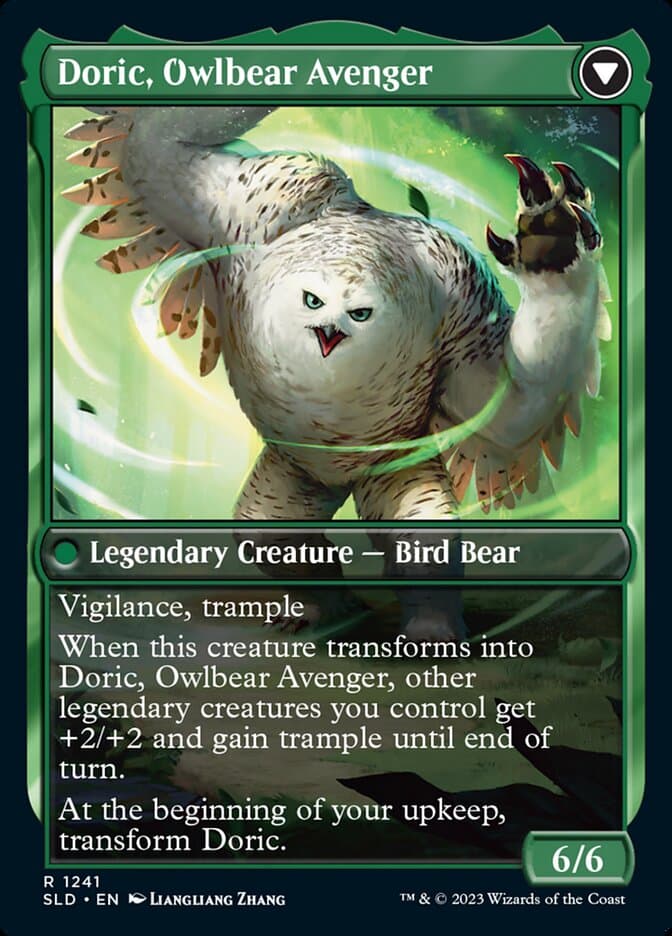 Doric, Nature's Warden // Doric, Owlbear Avenger [Secret Lair Drop Series]