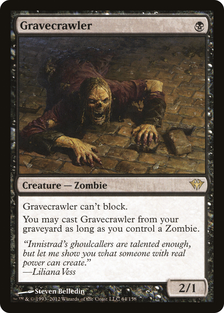 Gravecrawler [Dark Ascension] Foil