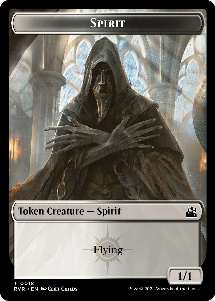 Spirit (TRVR-018) - Ravnica Remastered Tokens
