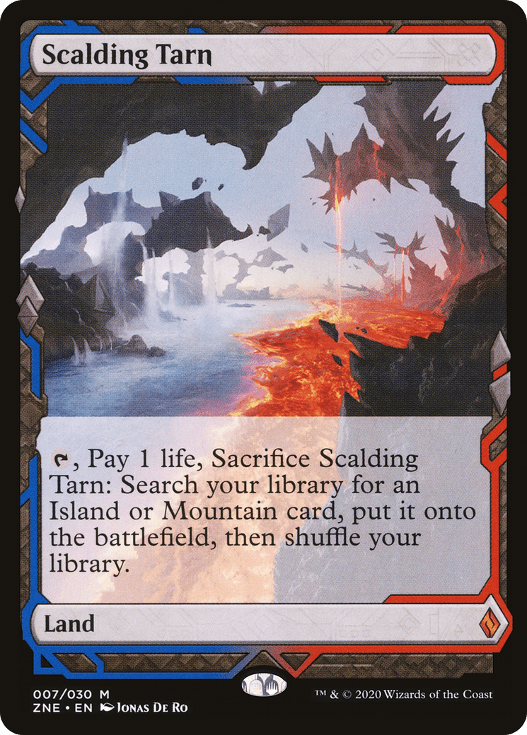Scalding Tarn (Expeditions) [Zendikar Rising Expeditions] Foil