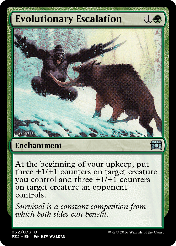 Evolutionary Escalation (PZ2-032) - Treasure Chest