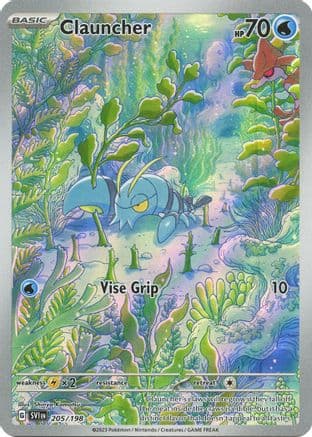 Clauncher 205/198  - Holofoil SV01 Scarlet & Violet Base Set - Illustration Rare