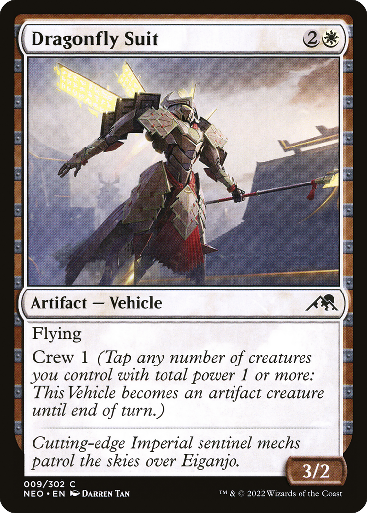 Dragonfly Suit [Kamigawa: Neon Dynasty] Foil