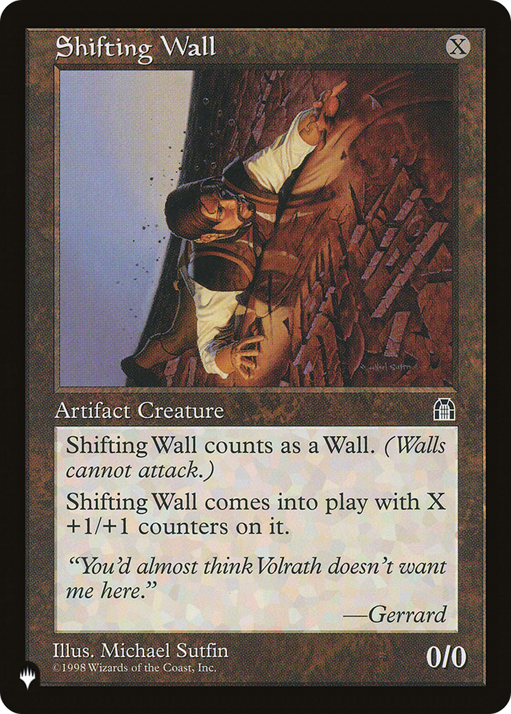 Shifting Wall |  (STH-140) [The List]