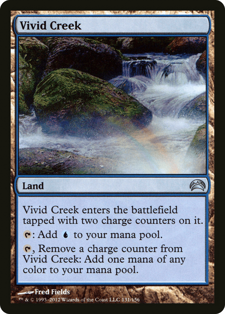 Vivid Creek (131) [Planechase 2012]  Foil