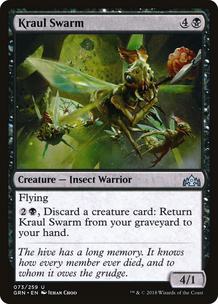 Kraul Swarm [Guilds of Ravnica] Foil