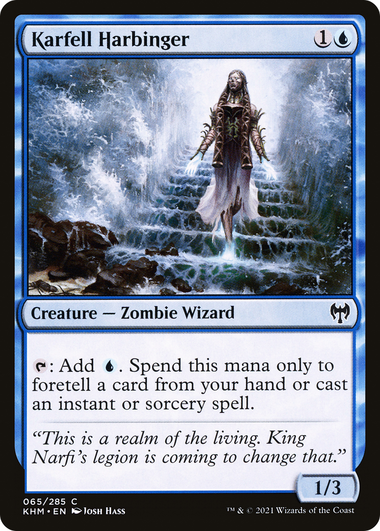 Karfell Harbinger [Kaldheim] Foil