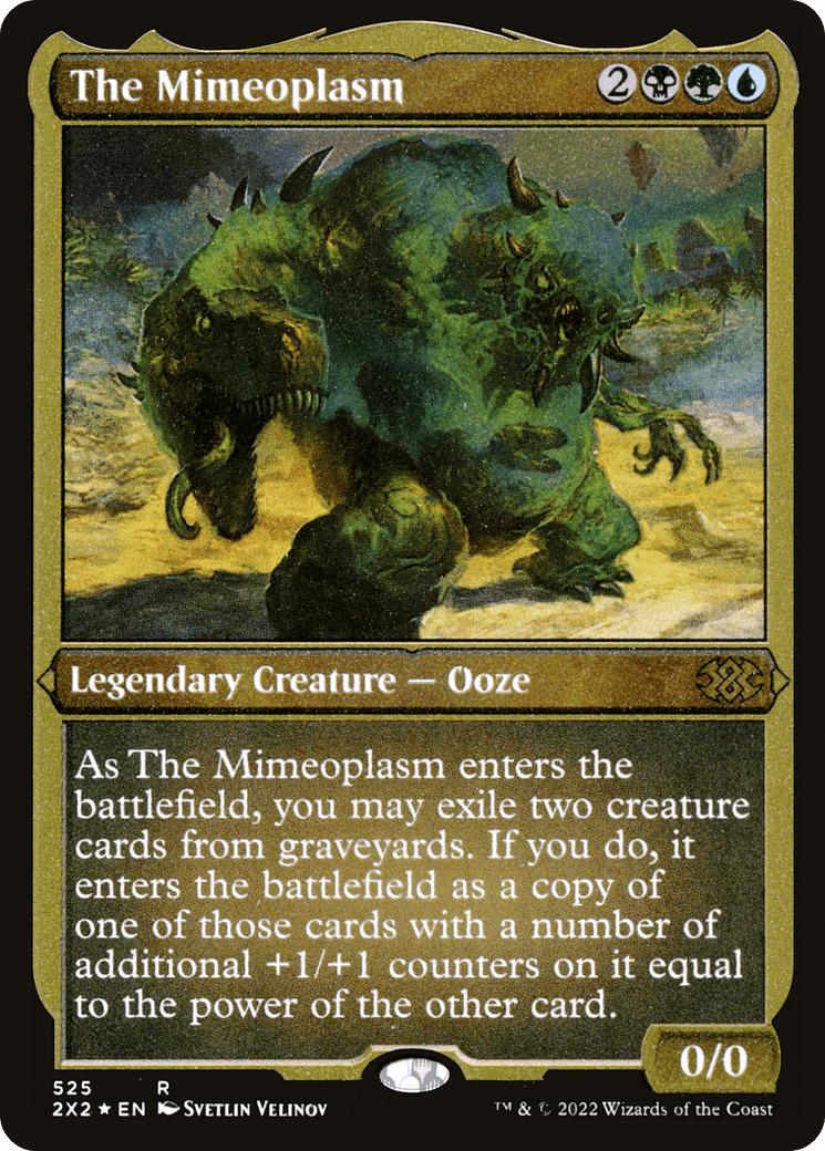 The Mimeoplasm |  Foil (525) [Double Masters 2022]