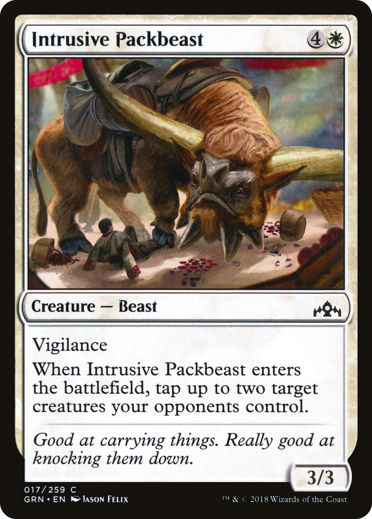 Intrusive Packbeast [Guilds of Ravnica] Foil