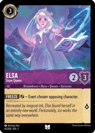 Elsa - Snow Queen (41/204) [The First Chapter] Cold Foil